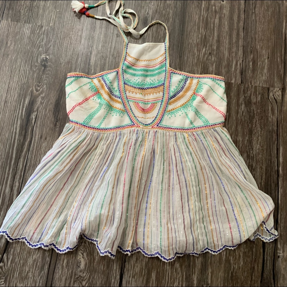 Woman’s halter Oh ho hippie too large